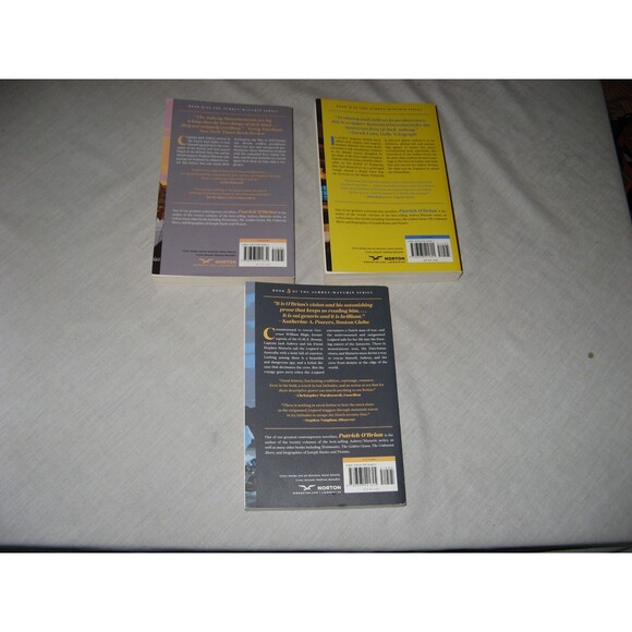 Lot Of Three Patrick O'Brian Paperback Books The Aubrey Maturian Series Ships - Picture 2 of 3